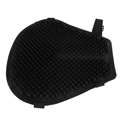 Fydun Motorcycle Seat Cushion, Universal Gel Seat Pad Motorcycle Seat Air Cooling Cushion Black Seat Cover
