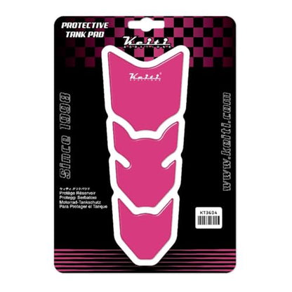 Keiti Motorcycle Tank Pad Universal Slim (Pink) - color: Pink