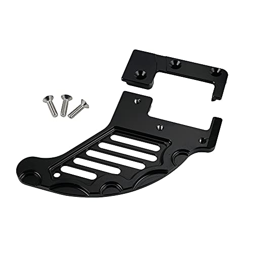 NICECNC Black Rear Brake Disc Shield Protector Compatible with Husqvarna 125-501 TC/FC/TE/FE Models 2014-2017 FC250/350/450 2019-2021 See Fitment - color: Black