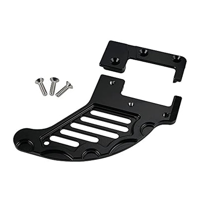 NICECNC Black Rear Brake Disc Shield Protector Compatible with Husqvarna 125-501 TC/FC/TE/FE Models 2014-2017 FC250/350/450 2019-2021 See Fitment - color: Black