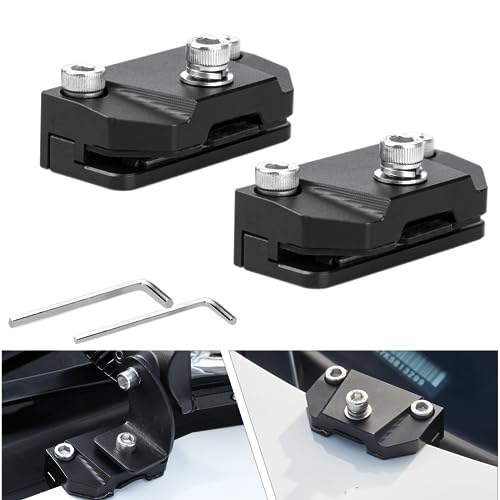 Universal Hood Mounting Bracket - Ditch Light Brackets 2PCS Kit Aluminum Alloy Clamp Holder for Truck SUV Cars, Black - size: Universal Hood Light Bracket