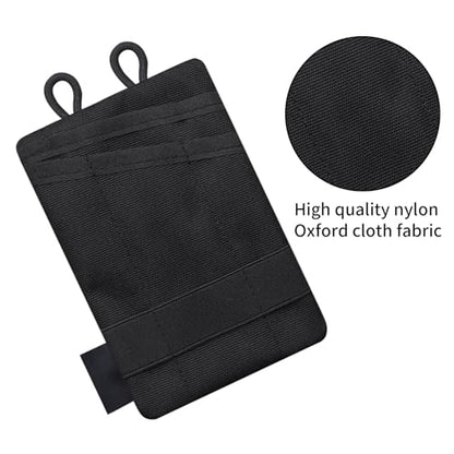 EDC Storage Pouch, Anti-Lost Outdoor Tactical EDC Kit Multi-Function EDC Tool Pouch - color: Black