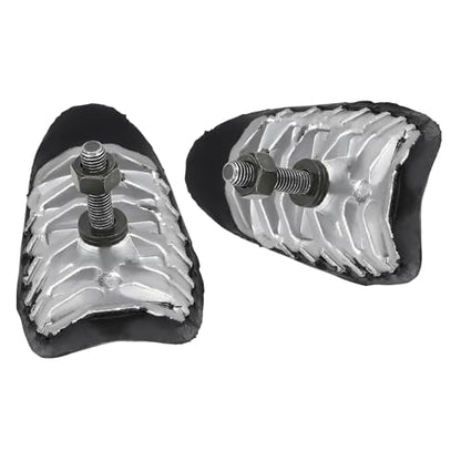 KVAEY Motorcycle Wheel Rim Lock, 1.6" Tire Clamp Wheel Lock with Molded Rubber Stoppers Prevent Inner Tube Wear, Motorcycle Rim Lock Replacement for Motocross Dual Sport Dirt Bike (2.15", 2PCS) - size: 2 Pieces, style: 2.15"