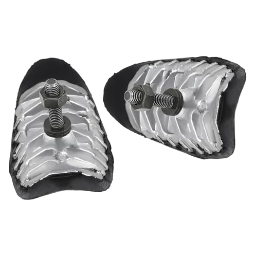 KVAEY Motorcycle Wheel Rim Lock, 1.6" Tire Clamp Wheel Lock with Molded Rubber Stoppers Prevent Inner Tube Wear, Motorcycle Rim Lock Replacement for Motocross Dual Sport Dirt Bike (2.15", 2PCS) - size: 2 Pieces, style: 2.15"