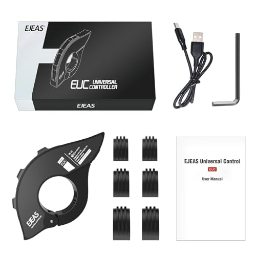 Novamente EUC Remote Control for Motorcycle Helmet Bluetooth Intercom, Bluetooth 5.1 Handle IP65 Waterproof, Easy to Install for V6PRO/V4 Plus/Q2/Q7/Q8/E1+