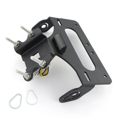 Fender Eliminator Fit for MT-07 21-24 / YZF R7 21-26 License Plate Holder with LED Light Tail Tidy Fit with Aftermarket/OEM Turn Signals