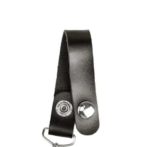 OPENMOON Portable Glove Leather Clips (Black) - color: Black
