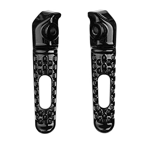 Rear Foot Pegs Footrests Pedal for Honda 2003-2023 CBR 600RR, 2004-2016 CBR1000RR (Rear-Black) - color: Rear-Black