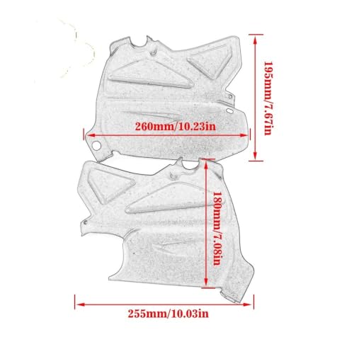 for BW R1200RT R 1200 RT LC 2014-2021 Motorcycle Rear Passenger Footrest Foot Pegs Pedals Footpeg Plate Cover