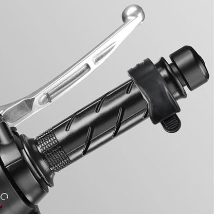 Motorcycle Cruise Control Throttle Assist Grips, Handlebar Throttle Rocker Rest Accelerator Assistant, 2 PCS Universal Motorcycle Accessories