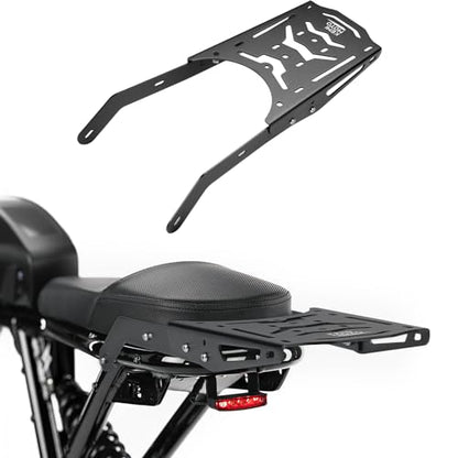KEMIMOTO Rear Rack Compatible with Super73 R Bike Cargo Rack Luggage Rack Aluminum Super73 R Series Electric Bike Accessories,Black