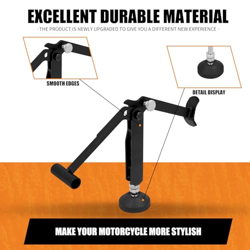 Labor Saving Wheel Stand Kickstand Universal Wheel Lifter Side Support Stand Swingarm Lift Frame Fit for Harley Wheels