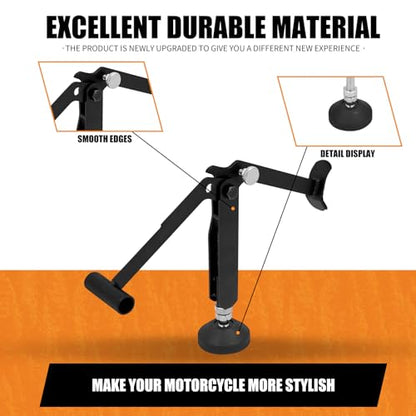 Labor Saving Wheel Stand Kickstand Universal Wheel Lifter Side Support Stand Swingarm Lift Frame Fit for Harley Wheels