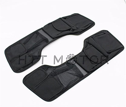 LA01- Saddlebag Lid Organizer Set Compatible with Harley Davidson Touring Models 93-13 - size: Saddlebag Lid Organizer