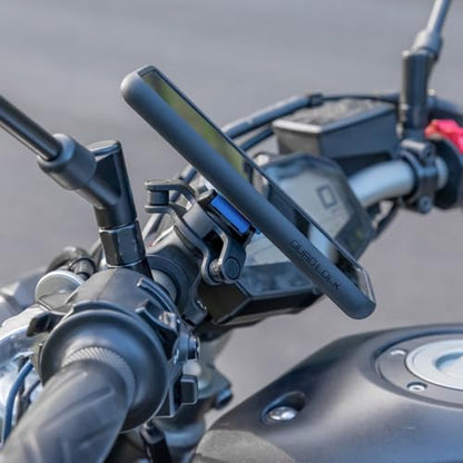 Quad Lock Motorcycle Handlebar Mount Kit with Vibration Dampener and MAG Phone Case for Google Pixel 9 Pro XL - size: Pixel 9 Pro XL
