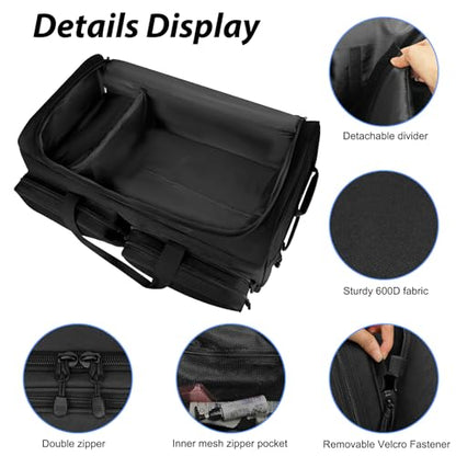 Rolling Duffle Bag with Wheels,120L Large Deployment Bag,Waterproof Military Duffle Bags for Tactical Military Deployment Camping - color: Black