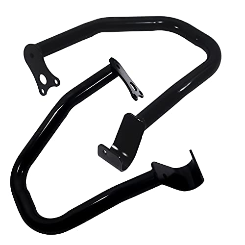 Highway Bar Engine Guard Crash Bar Kit Compatible with Indian Scout,Scout+Sixty,Scout+Bobber 2015-2020 Replace for 2881756-266 2015 2016 2017 2018 2019 2020 Black