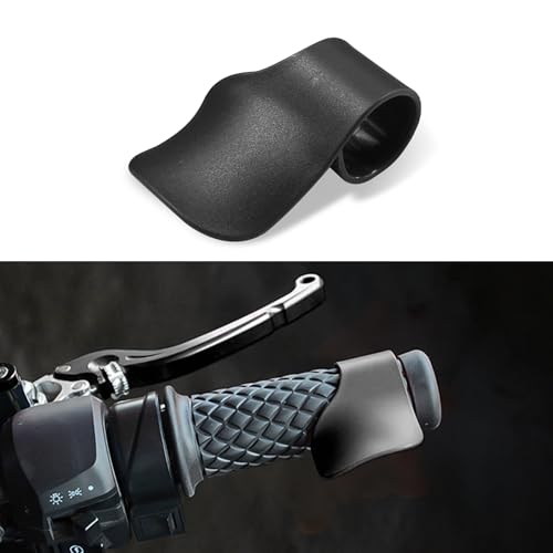 Motorcycle Cruise Control, Throttle Assist, Motorcycle Cruise Assist Grips, Car Accessories Handlebar Oil Control Rocker Rest Accelerator Assistant Universal for 7/8" Handle Bar (Black) - color: Black