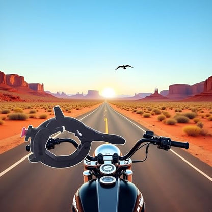 Black Throttle Cruise Control, Motorcycle Cruise Control Throttle Clamp, Electric Vehicle Booster User Friendly Installation Throttle Booster, Motorcycle Throttles Accessories Levers