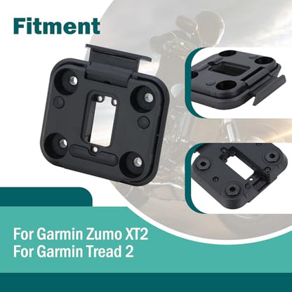 Motorcycle GPS Navigator Mount Bracket Kit Fit for Garmin Zumo XT2 & Tread 2 Replaces 010-13285-01 0101328501 - size: XT2 Mount