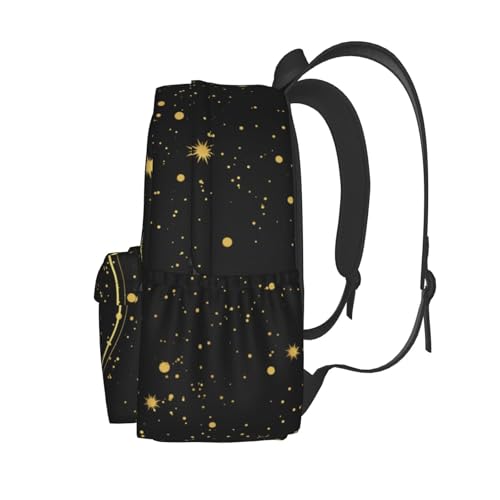 Tree Sun and Moon Phase Backpack Bookbag Laptop Backpacks Multipurpose Daypack for Boys Girls School Men Women Travel Hiking - color: Tree Moon Phase