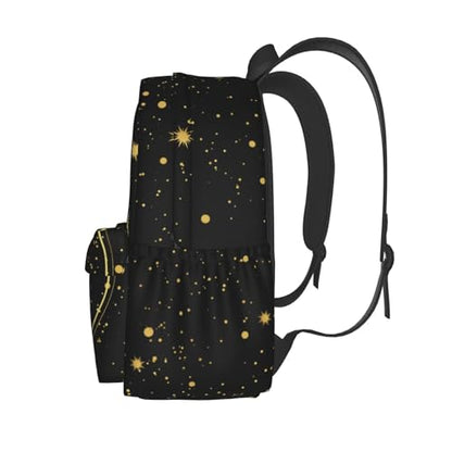 Tree Sun and Moon Phase Backpack Bookbag Laptop Backpacks Multipurpose Daypack for Boys Girls School Men Women Travel Hiking - color: Tree Moon Phase