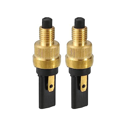 X AUTOHAUX 2pcs 6mm Motorcycle Brake Tail Light Front Rear Brake Clutch Switch Plug Universal for Motorcycle Scooter