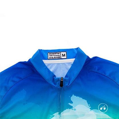 Cycling Jerseys Men,Mountain Bike Jersey Summer Short Sleeve Breathable Bicycle Tops Riding Bike Shirts Quick Dry - color: Cf0062, size: Small