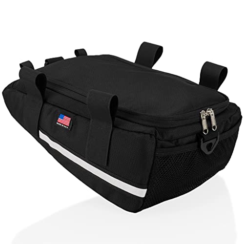 Chase Harper USA - Ruckus 5000LS Under The Seat Bag for Lowered Frames - Compatible with All Ruckus Models With Lowered Frames - Water and Tear-Resistant Ballistic Nylon – Black - color: Black, size: Low Frame Fit, style: Bag Only