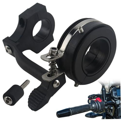 Throttle Lock Motorcycle Control Throttle Assist Clamp Handlebar Grip Accelerator Assistant Accessory with 7/8 Inch and 1 Inch Bars for Motorcycle Scooter