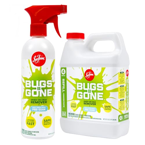 Sea Foam Bugs B Gone Combo Pack, One 16 oz Spray + One 32 oz Refill Concentrate
