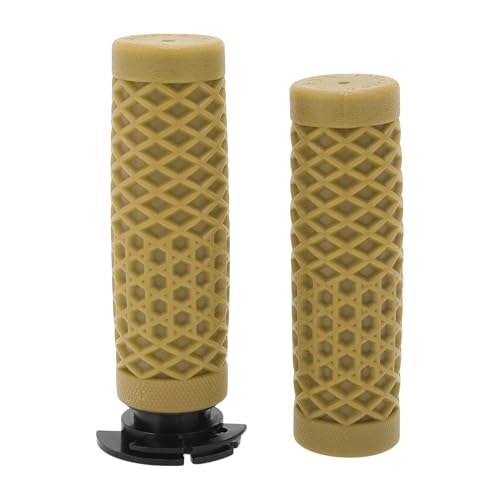 Motoforti 7/8" 22mm 15/16" 24mm Motorcycle Hand Grips Cover Kit Non Slip TPU Handlebar Cover for Motorcycle Scooter Bicycle ATV Yellow 1 Set - color: Yellow