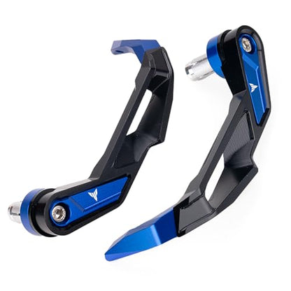 Compatible with MT-07 MT07 MT 07 FZ07 2025 2026 MT-09 MT09 MT 09 FZ09 2021-2024 2025 2026 Motorcycle Accessories CNC Handlebar Brake Clutch Levers Hand Guard Protector (Blue) - color: Blue