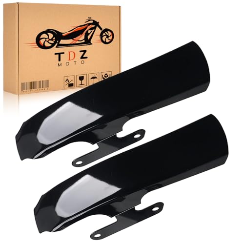 𝟐𝟎𝟎𝟗-𝟐𝟎𝟏𝟑 TDZ Fender Saddlebag Filler Panels Strip fits for Harley Touring Road King Electra Glide FLHT FLHR,Black - color: 09-13 Black