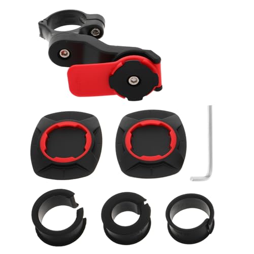 PRETYZOOM 1 Set Motorcycle Phone Mount with Vibration Dampener Stable Support for Durable Shock Absorption Easy Installation Compatible with Bikes and Scooters