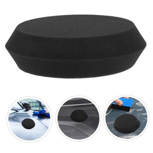 VILLCASE 2pcs Angled Edge Waxed Canvas Sponges Paint Applicator Pads for Car Boat and Motorcycle Polishing