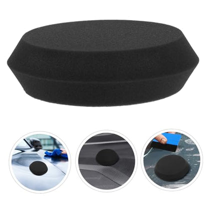 VILLCASE 2pcs Angled Edge Waxed Canvas Sponges Paint Applicator Pads for Car Boat and Motorcycle Polishing