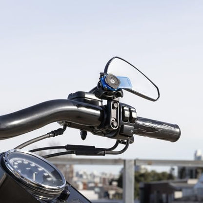 Quad Lock Brake/Clutch Motorcycle Phone Mount with Vibration Dampener and MAG Phone Case for iPhone 12/12 Pro - size: iPhone 12/12 Pro