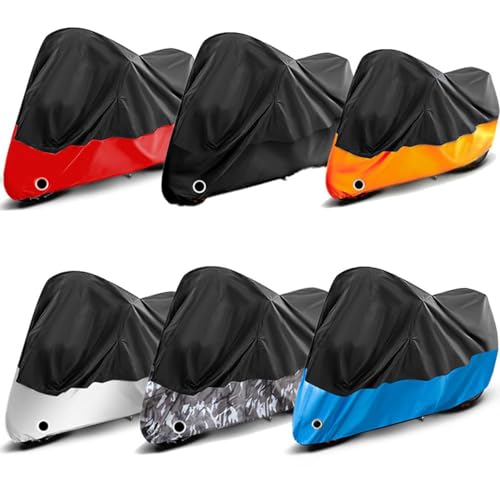 Motorcycle Cover for Yamaha Royal Star Midnight Venture 2002-2007 Protection from Sun Rain Durable Waterproof Outdoor Moped Cover Breathable Protection Accessories BlackStyle
