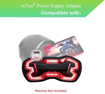 5V USB-C Charger for Brake Free Helmet Light Smart Wireless Motorcycle Light Battery USB Type C Replacement Power Supply Adapter