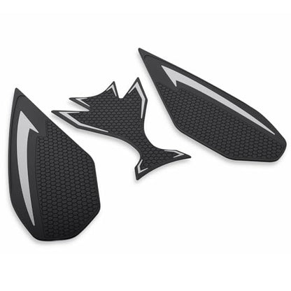 Motorcycle Tank Traction Pad Side Gas Knee Grip Protective Sticker Protector for Kawasaki ninja650 （2017-2025） Z 650 （2019-2025）(Gray) - color: Gray