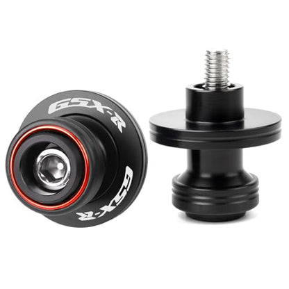 Fit For Suzuki GSXR 600 2005 GSXR 750 2018 GSXR 1000 GSX1300R GSX-8R GSXR 125 GSX-R 150 CNC Motorcycle Swingarm Spools Sliders Swing arm Spools Stand Screws (Red) - color: Red
