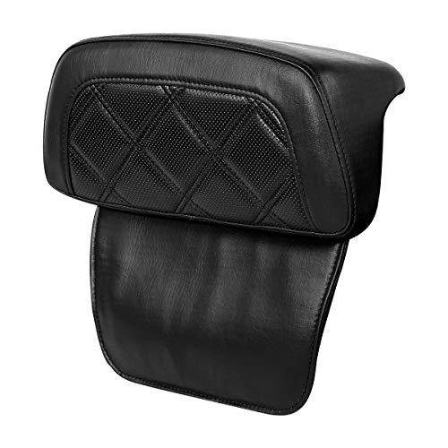 Razor Chopped Trunk Backrest Pad Fit For Harley Touring 2014-2023 Road King Road Street Glide Tri Glide Electra Glide Pack - color: Style D# 5