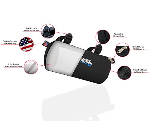 Chase Harper USA 105000 Ruckus Barrel Bag - Highly Durable Industrial Grade Ballistic Nylon Exterior with Strong Thermoplastic Insert Full Length Zippered Opening - Pink - color: Pink.