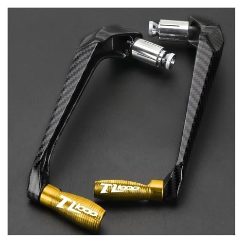 Handlebar Brake Clutch Lever Guard Motorcycle for Suzuki TL1000S TL1000R TL 1000 TL1000 S R 1997-2001 Handlebar Handle Guard Brake Clutch Levers Protector - color: Lever Guard Go-ld