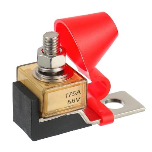 MRBF Terminal Fuse Block 175 AMP Marine Rated Battery Fuse 58V DC Max IP66 Waterproof Fuse Holder 175A - size: 175A