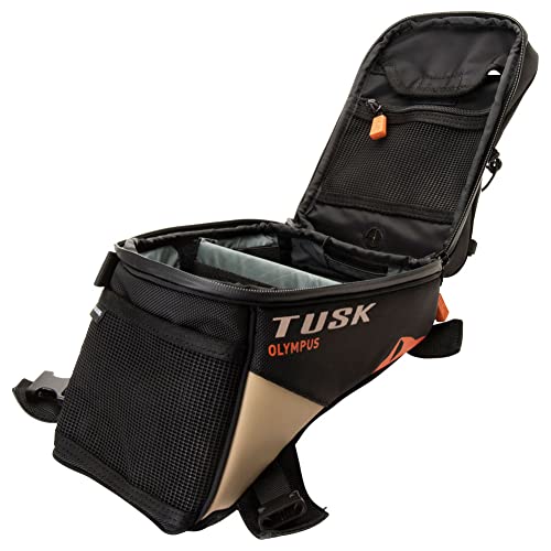 TUSK Olympus Tank Bag Small Black/Tan 1930890004 - color: Black/Tan, size: Small