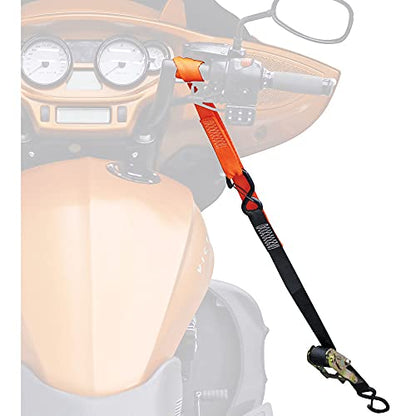 Extreme Max 5900.1145 Utility Ratchet Tie-Down Strap - 1.5", 2000 lbs., Pack of 2