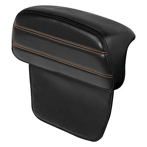 Razor Chopped Pack Backrest Pad Fits For Harley Touring 2014-2023 Tri Glide Road King Street Glide Road Glide Electra Glide Pack - color: Style E# 3
