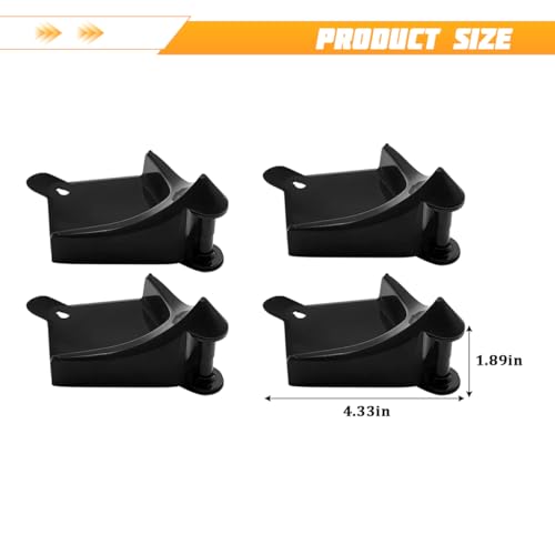 4PCS Car Hose Guide, Vehicle Detailing Cleaning Tools Hose Guides Preventing Wash Stuck Under The Tires, Automotive Wheel Rolling System Tool for Washing, Universal Fit (Black) - color: Black